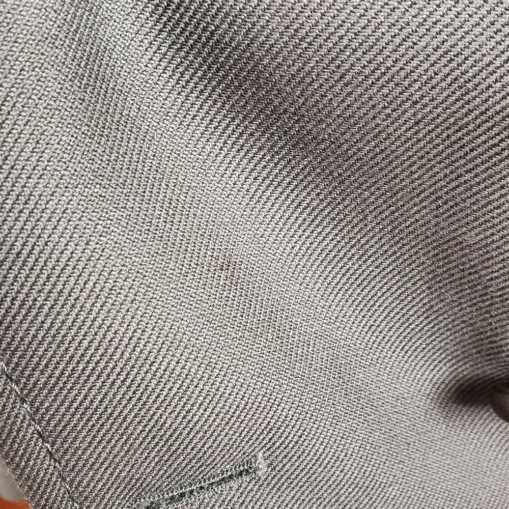 French Connection Green Structured Wool Blend Pea… - image 5